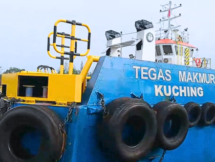 TKR Engineering Successfully Installs Custom-Designed Boatlanding for TEGAS MAKMUR Vessel